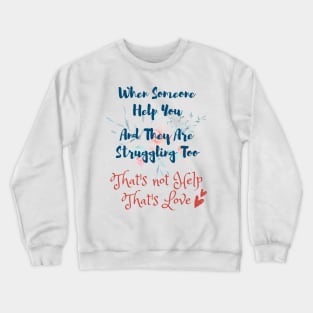 Falling In Love Crewneck Sweatshirt